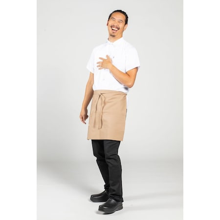 Uncommon Threads 3-Pocket Half Waist Apron Khaki 3060-2200